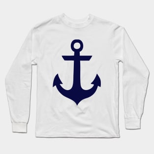 Blue Anchor Long Sleeve T-Shirt